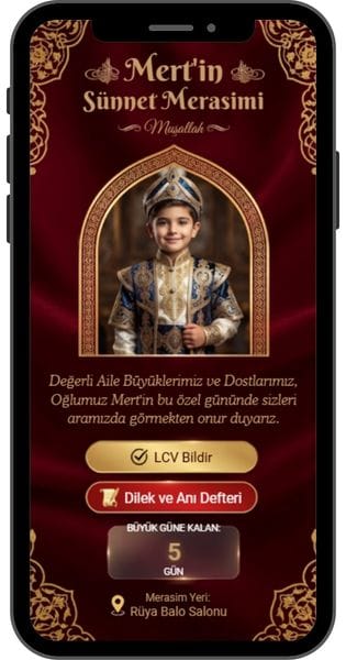 Sünnet Düğünleri & Geleneksel Aile Davetleri
